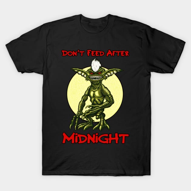 Don't Feed After Midnight T-Shirt by azhmodai